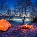 Camping-In-Tent-Under-Stars